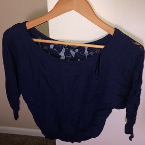 American Eagle Blue Blouse